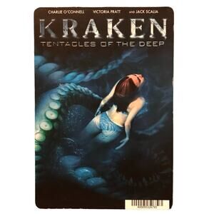 Mini Movie Poster - Kraken - Art Home Office Decor Journal Cover Fits A5 Frame